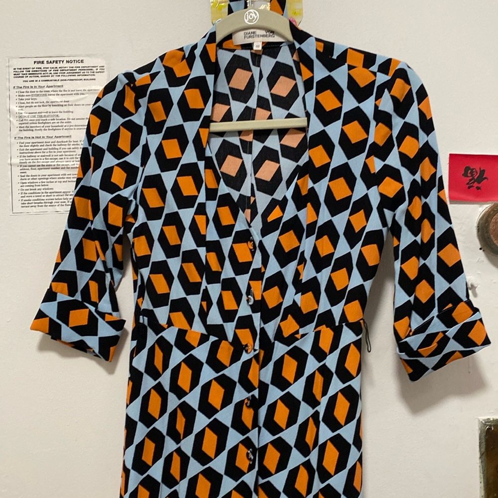 Diane Von Furstenberg, wrap dress, 00